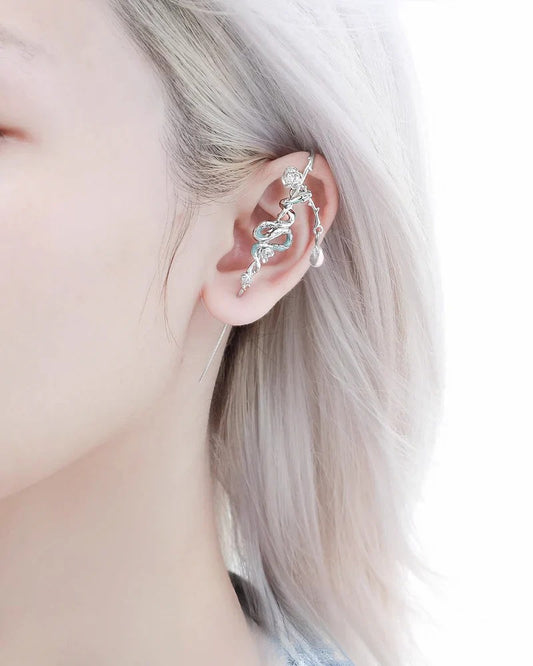 Morvela™ Celestial Vine Needle Earrings