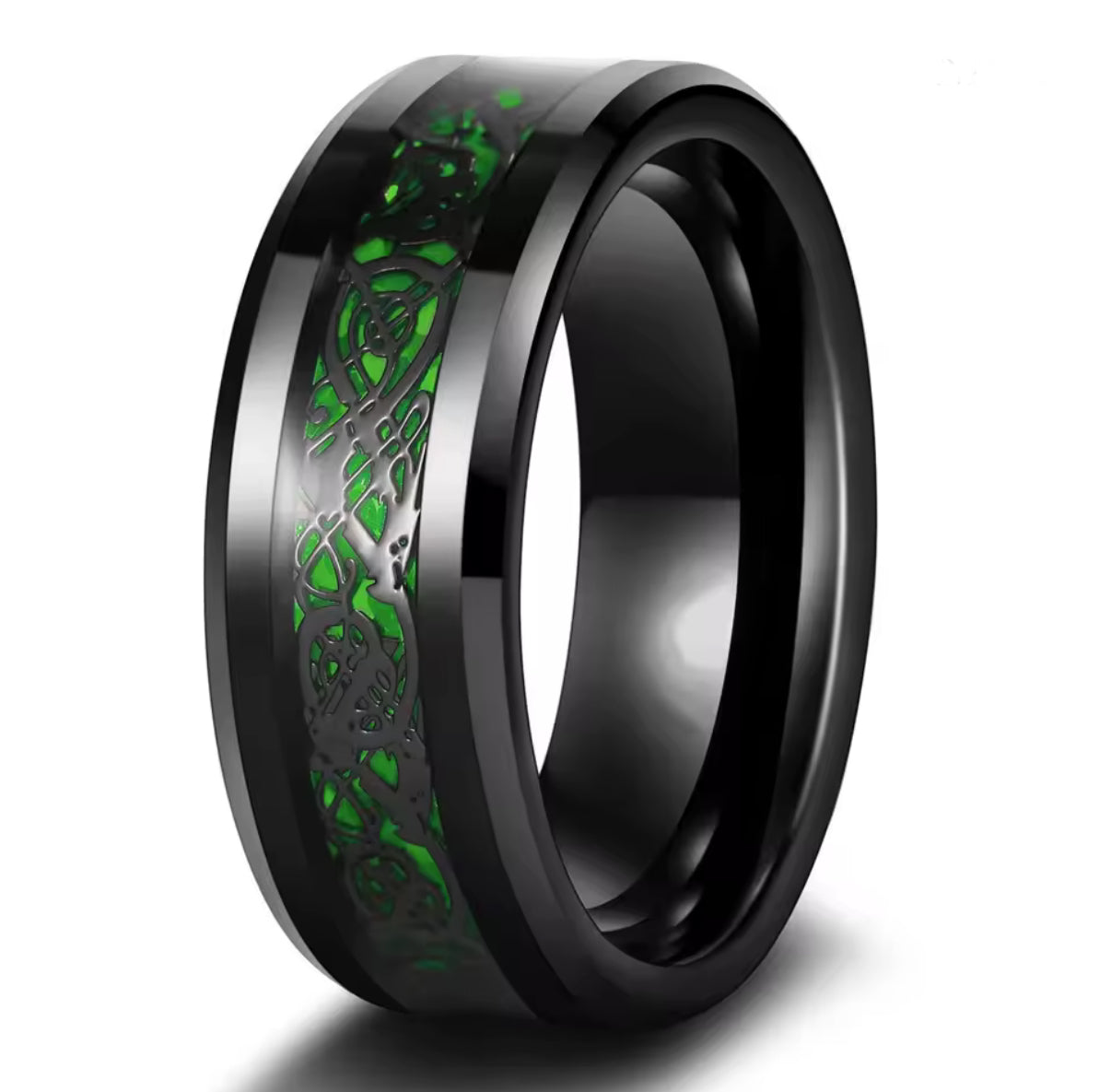 Morvella™ Eternal Bond Couple Rings - Green